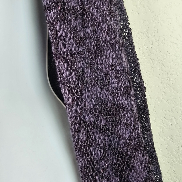 Coldwater Creek Purple Rawana Shaw - Picture 6 of 9